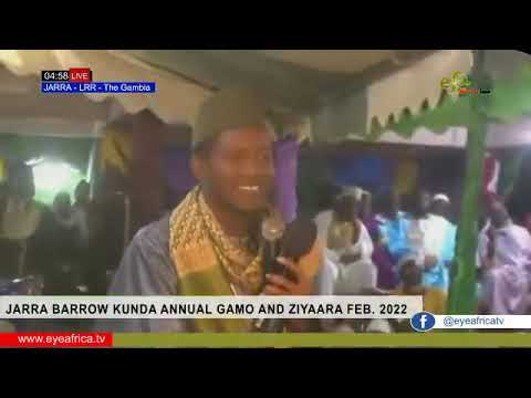 الشيخ سعدأبي جابي حفظه الله تعالى في مولد جار بروكندا غمبيا 12 2 2022