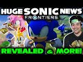 New Sonic Frontiers Details Revealed! - Tails & Amy, Cyberspace Levels, Chaos Emeralds & More!
