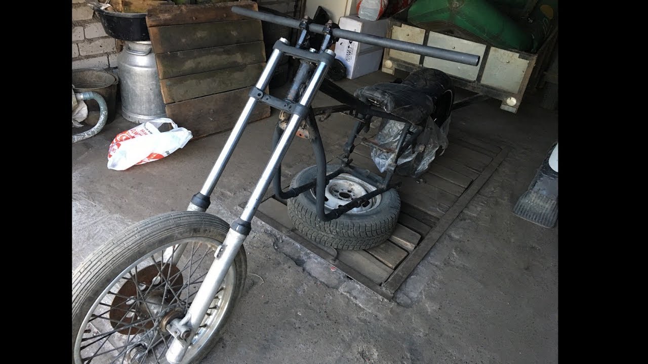 Рама готова! Начинаю сборку мотоцикла Урал. У этого кастома появилось имя. [KASSER]