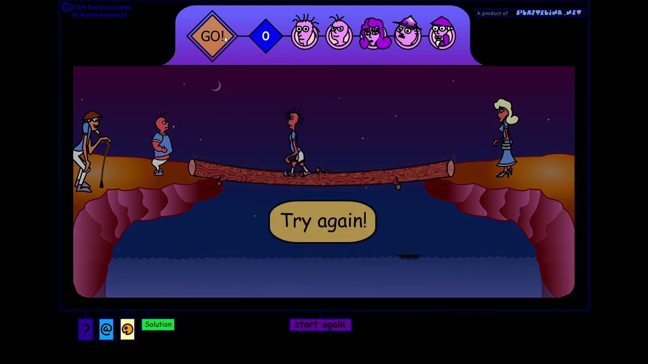 Plastelina Logic game Family crisis fail man