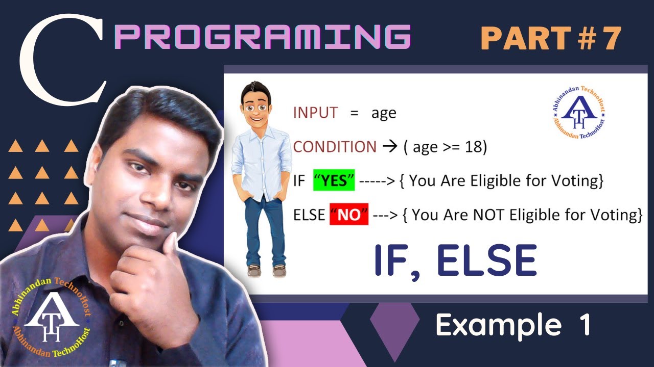 C Programming Tutorial # 7 (Hindi) | Age Verification Programming in C ...