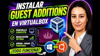 Instalar Guest Additions en VirtualBox 🚀 | Pantalla completa y copiar-pegar