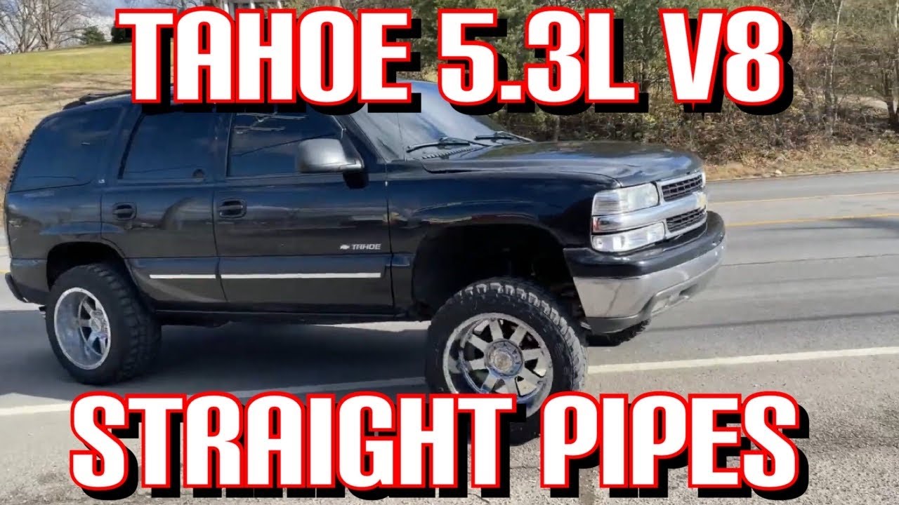 2003 Chevy Tahoe 5.3L V8 DUAL EXHAUST w/ STRAIGHT PIPES! - YouTube