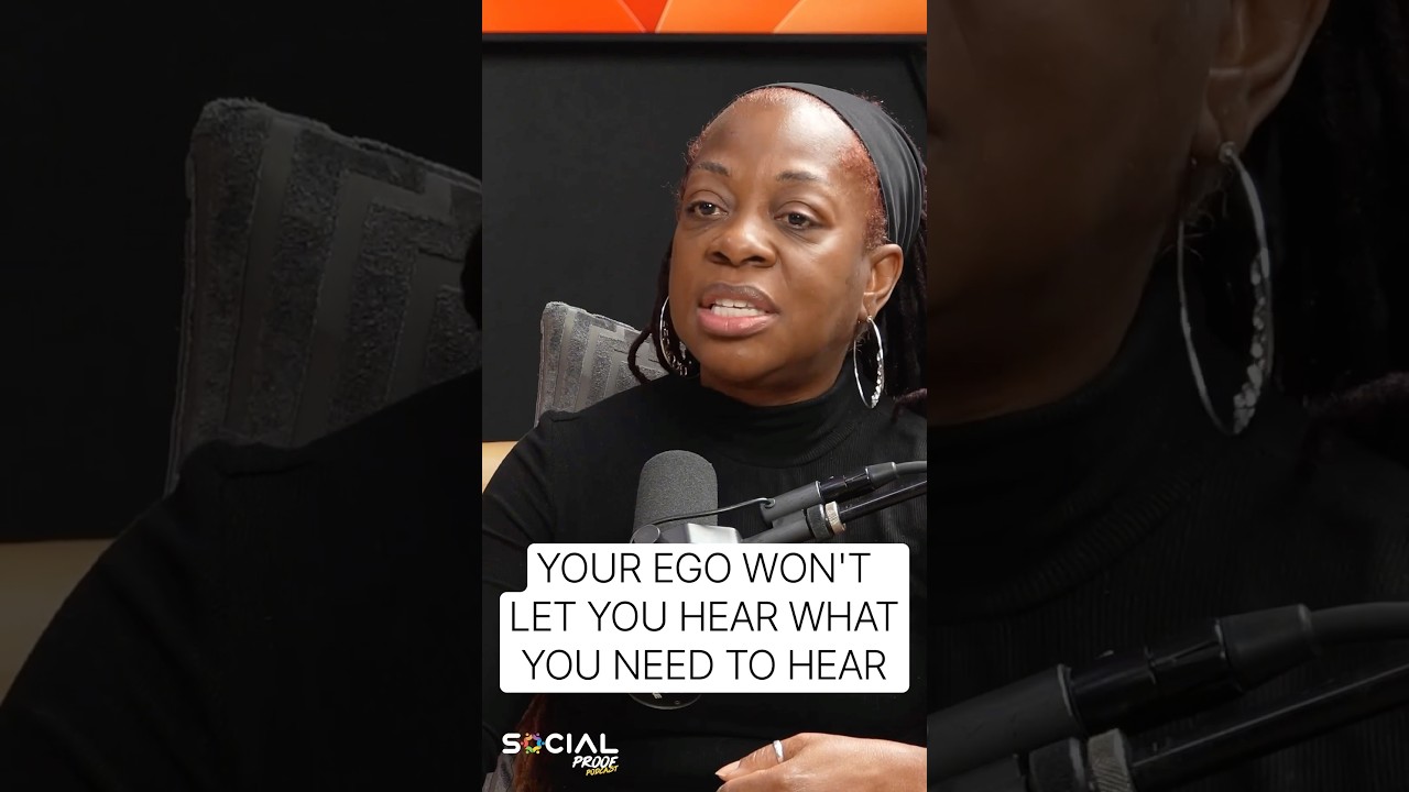 SOMETIMES YOUR EGO IS THE ONLY THING STANDING BETWEEN YOU AND GROWTH #socialproofpodcast #shorts