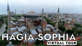 Hagia Sophia Guided Virtual Tour 2020 // RARE Mosaic Revealed for the FIRST TIME!