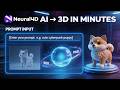 From Image to Real 3D Model — Powered by Neural4D