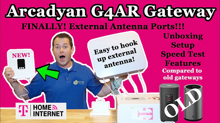 ✅ NEW Gateway with External Antenna Ports! - T-Mobile 5G Home Internet Arcadyan TMO-G4AR - Unboxing