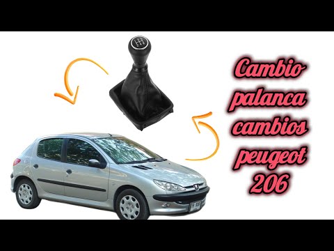 como cambiar la palanca de cambios de un peugeot 206 