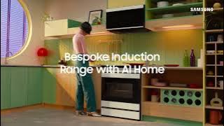 Bespoke Induction Range with AI Home l BESPOKE AI 2024 l Samsung