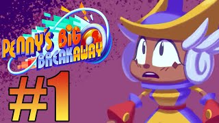 Penny's Big Breakaway Gameplay Walkthrough Part 1 - World 1