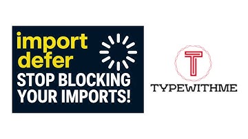Stop Blocking Your Imports! TypeScript 5.9’s Game-Changing import defer