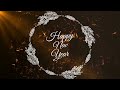 happy new year status | happy new year template | happy new year text animation