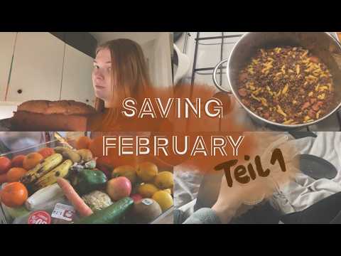 Saving February | Kein Geld ausgeben Challenge | Teil 1 | KrsrLife