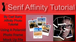 Affinity Photo - Using A Polaroid Photo Frame Mock Up File screenshot 4