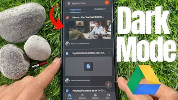 How to Enable Dark theme in Google Drive - Android