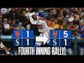 Mets 4-Run 4th Inning Breaks the Game Open | FULL INNING