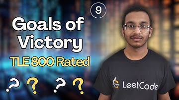 Goals of Victory | Codeforces Round 902 (Div. 2) | @TLE_Eliminators  CP Sheet | 800 | Q9