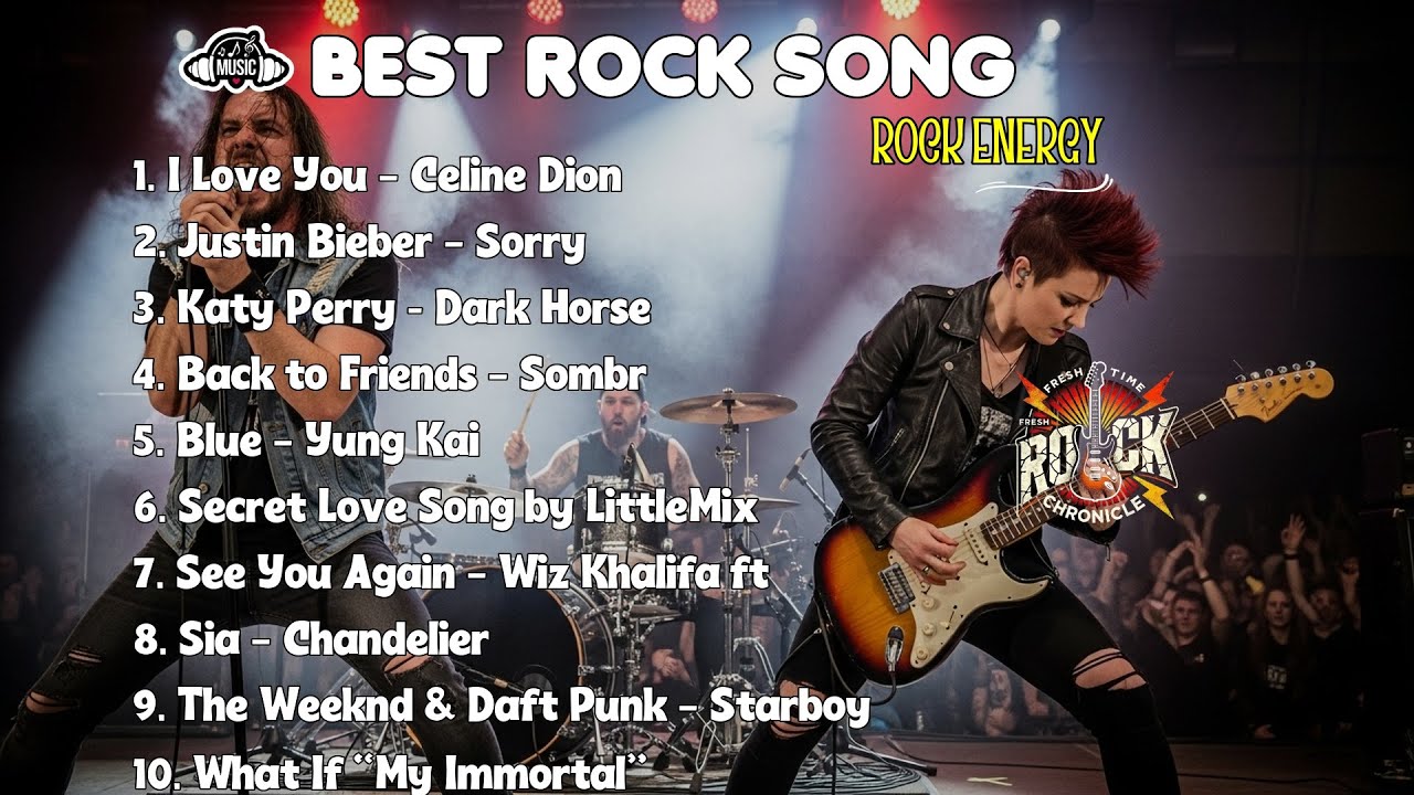 Top 10 Classic Rock Songs Must Hear 🎧🔥 || I LOVE YOU - JUSTIN BIEBER