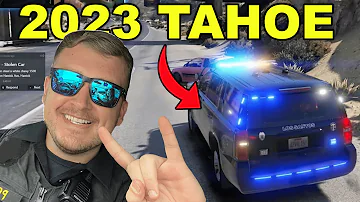 MESSER Tries The NEW 2023 TAHOE! | Real Cop Plays GTA V RP