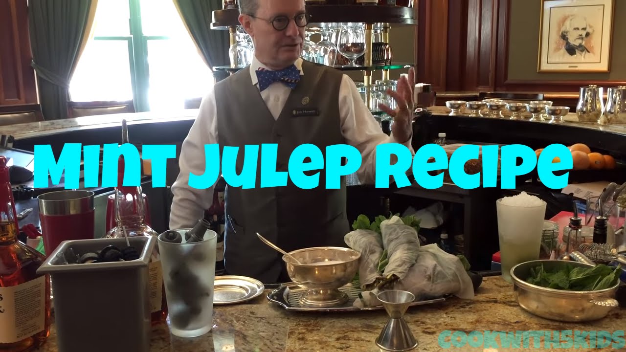 Southern Style Mint Julep recipe from the Willard Hotel in DC - YouTube