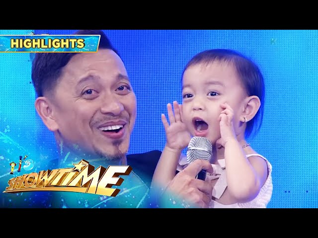 Baby Sarina surprises her daddy Jhong | It's Showtime class=