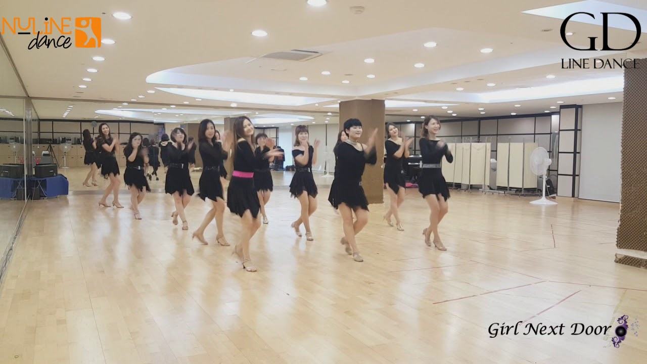 Girl Next Door Line Dance (GDNuline Dance Korea) YouTube