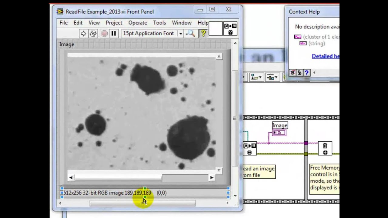 ME 144L LabVIEW vision basics YouTube