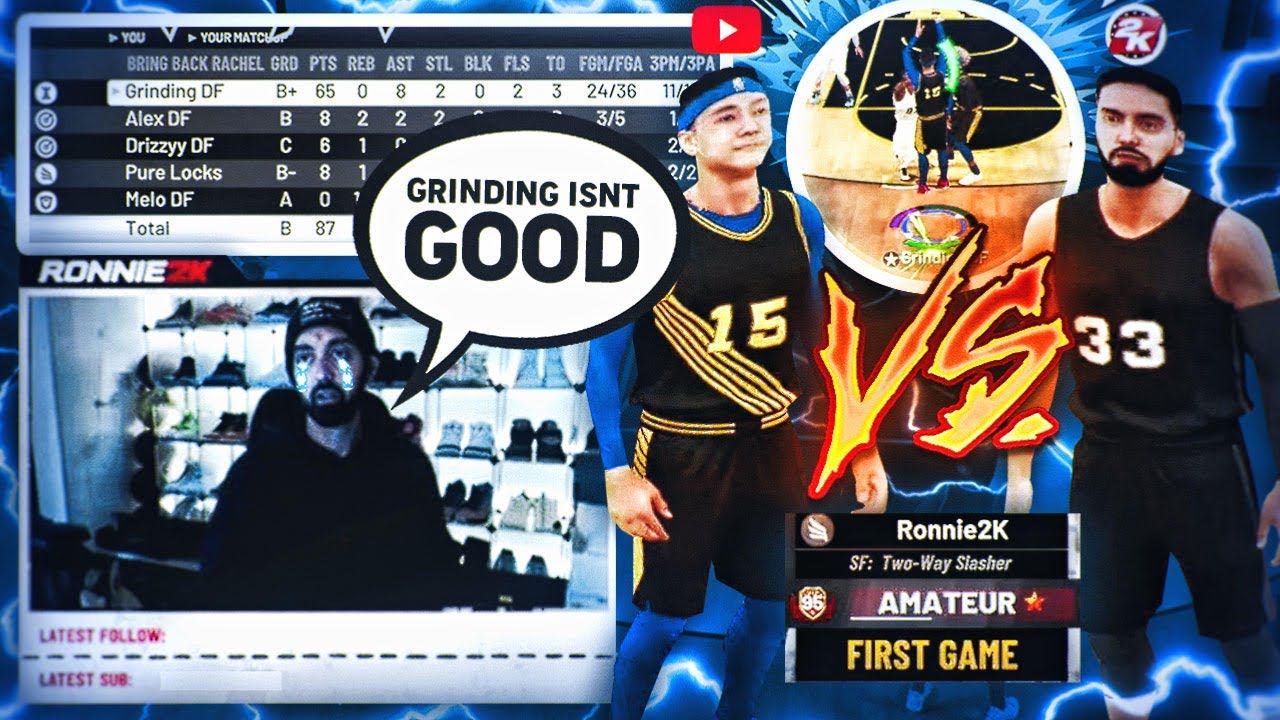 RONNIE 2K CHALLENGED ME TO A PRO AM SERIES TO END NBA 2K19!! GRINDING DF VS RONNIE 2K FINALE RONNIE 2K CHALLENGED ME TO A PRO AM SERIES TO END NBA 2K19!! GRINDING DF VS RONNIE 2K FINALE