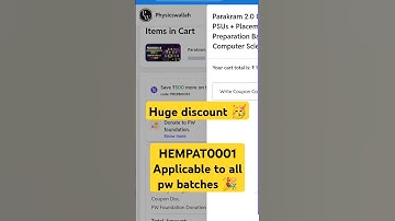 PW Parakram 2.0 GATE 2026+ PSUs +Placement Preparation Batch | PW GATE COUPON CODE | PW PARAKRAM 2.0