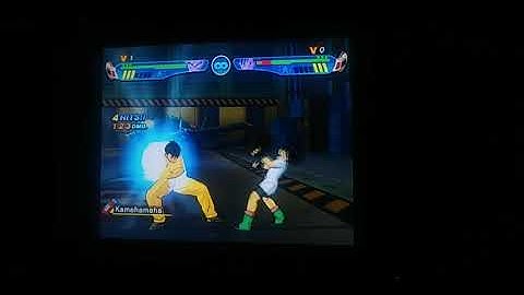 Dragonball  Z Budokai 3 Yamcha Kamehameha on Videl Alternate Ryona