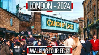 London City Tour 2024 |  Camden Market | London March Walk 2024