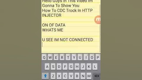 Http Injector toturial To CdC Trick