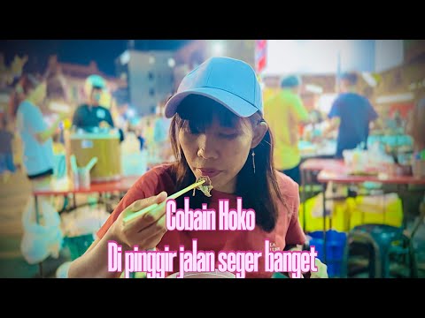 Nikamati kuliner hoko di pasar malam enak di lidah dan seger sambil jalan - jalan di taiwan