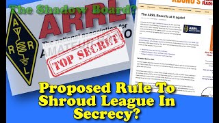 ARRL   Sworn to Secrecy? PT1