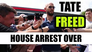 Andrew Tate Released From House Arrest (Extended Rant after Court Appearance)