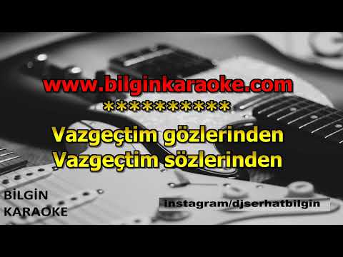 Sezen Aksu - Vazgeçtim (Karaoke) Orjinal Stüdyo