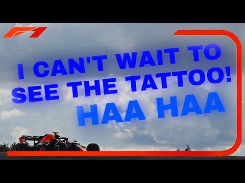 Verstappen having BANTER about Cyril's tattoo! ?? | 2020 Eifel GP FULL team radio!