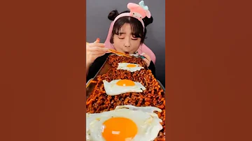 اكل كوري اكلت اكثر نودلز حار بكوريا اصوات الاكل اصوات الاكل كوريا Shorts Bts موكبانغ 