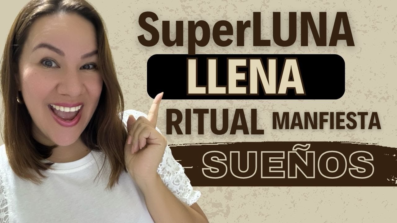 🌕MANIFIESTA tus SUEÑOS con este RITUAL de la PRIMERA LUNA LLENA del 2026 | Mónica De León