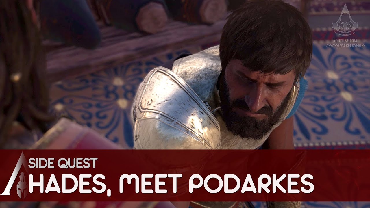 Assassin S Creed Odyssey Side Quest Hades Meet Podarkes Youtube