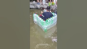 Learning Buoyancy with DIY Bottle Sofas in a Shallow Pool