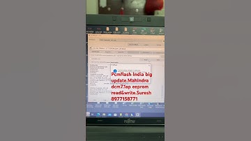 Pcmflash India big update.Mahindra dcm7.1ap eeprom read&write.Suresh 8977158771