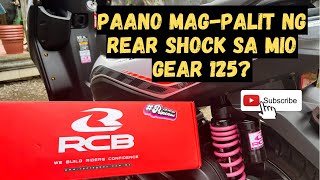 MIO GEAR 125 | Change Rear Shock | RCB 💖 screenshot 2