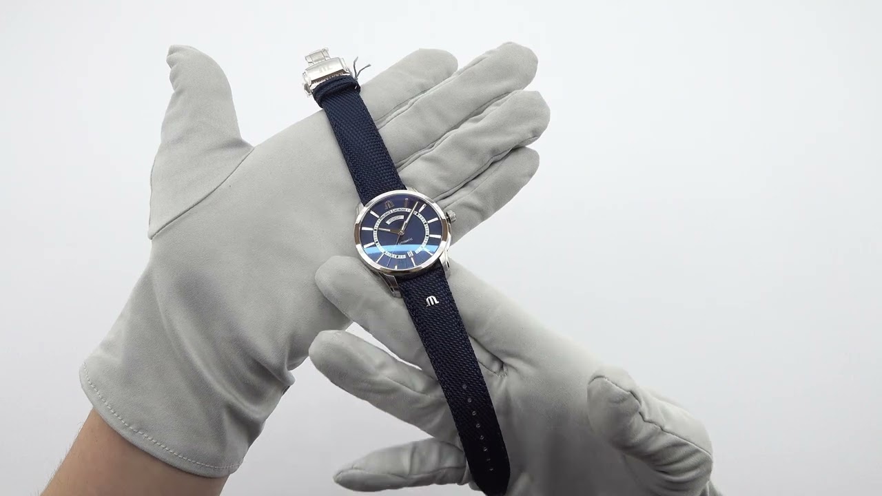 Maurice Lacroix | PONTOS Day Date PT6358-SS004-431-4| GIULIAN WATCHES AND  JEWELLERY | UNBOXING - YouTube