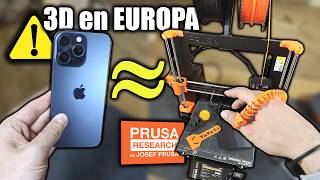 NO es un iPhone pero es una IMPRESORA 3D Europea | Prusa MK4