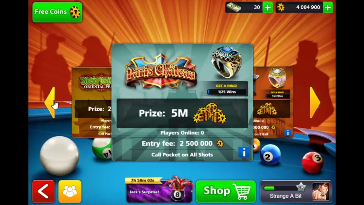 8 BALL POOL VIP CUE + 6M COIN GIVEAWAY 😱😱😱