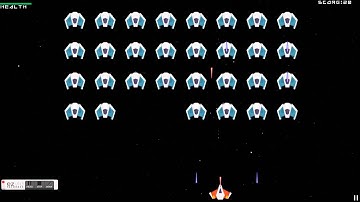 Simple Space Invaders  Game