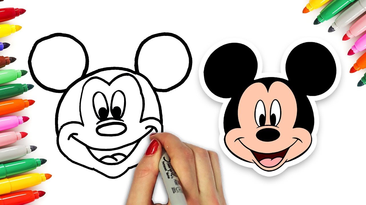 How To Draw Popular Disney Characters Drawing Compilation By Hooplakidz