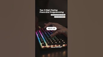 Top 5 High-Paying Front-End Programming 🔥🔥