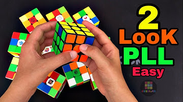 Rubik’s Cube 2-Look PLL Easy Tutorial (Beginner CFOP)